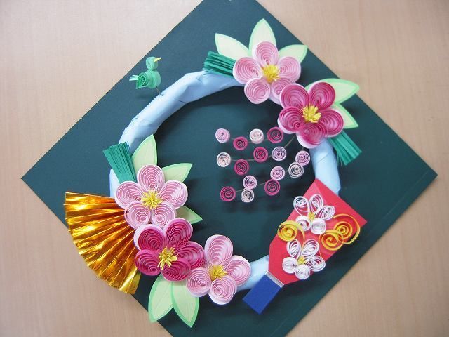 折り紙お正月リース＊鶴 リース ケロティ 只今、発送まで10〜15日通販 8380316Creema クリーマ