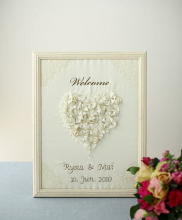 写真を使わずおしゃれなウェルカムボード10選！ 今週のスタスナ omotte magazine fromANNIVERSAIRE記念日にまつわるマガジン