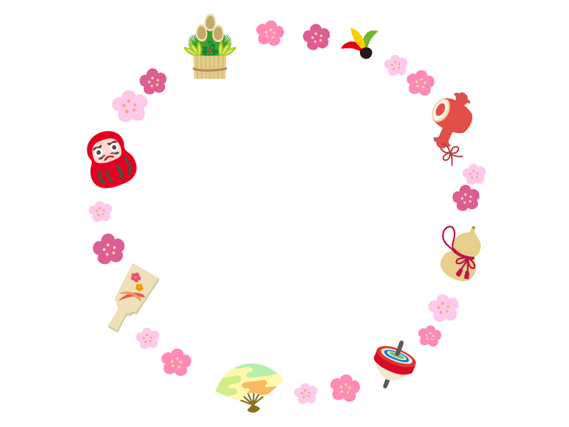 お正月飾り・しめ飾りのイラストかわいいフリー素材集 いらすとや