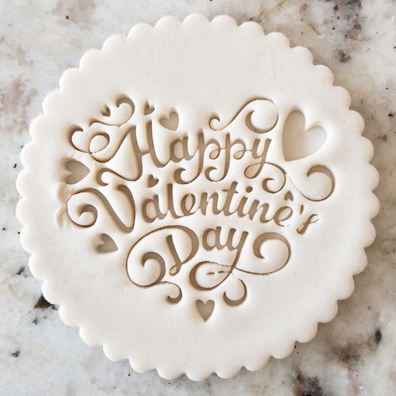 Stock-Vektorgrafik „Happy Valentine's Day! ハッピーバレンタインデー 手書き文字のベクター背景素材 “Adobe Stock