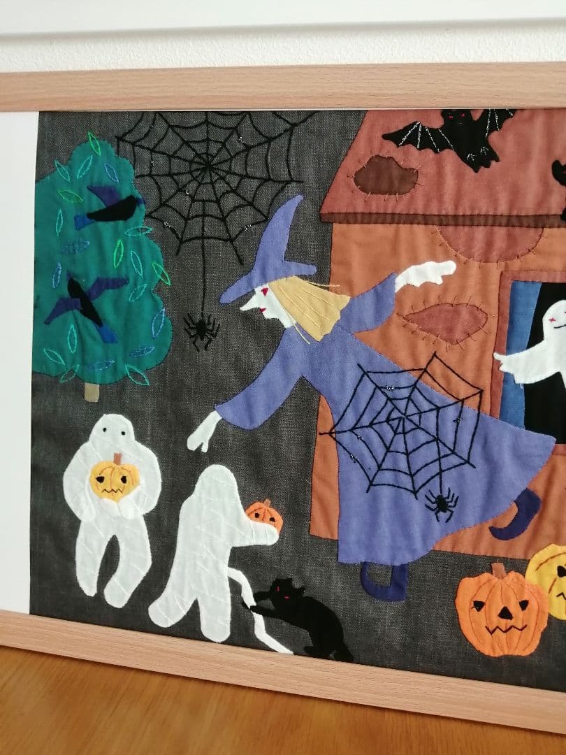 クロスステッチキット Ｌ判サイズ ハロウィン Ver.3 「ジャックのおめかし」 - TikuTiku愛糸~めいと GALLERYminnebyGMOペパボ 国内最大級のハンドメイド・手作り通販サイト