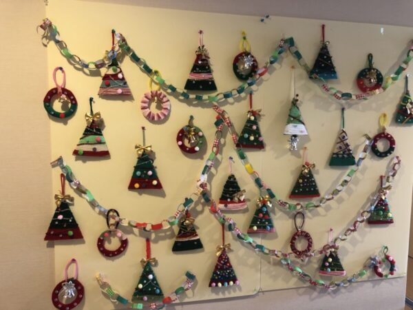 ならやま園 デイサービス クリスマスの飾り付け～♪福寿会Blog社会福祉法人 福寿会奈良市