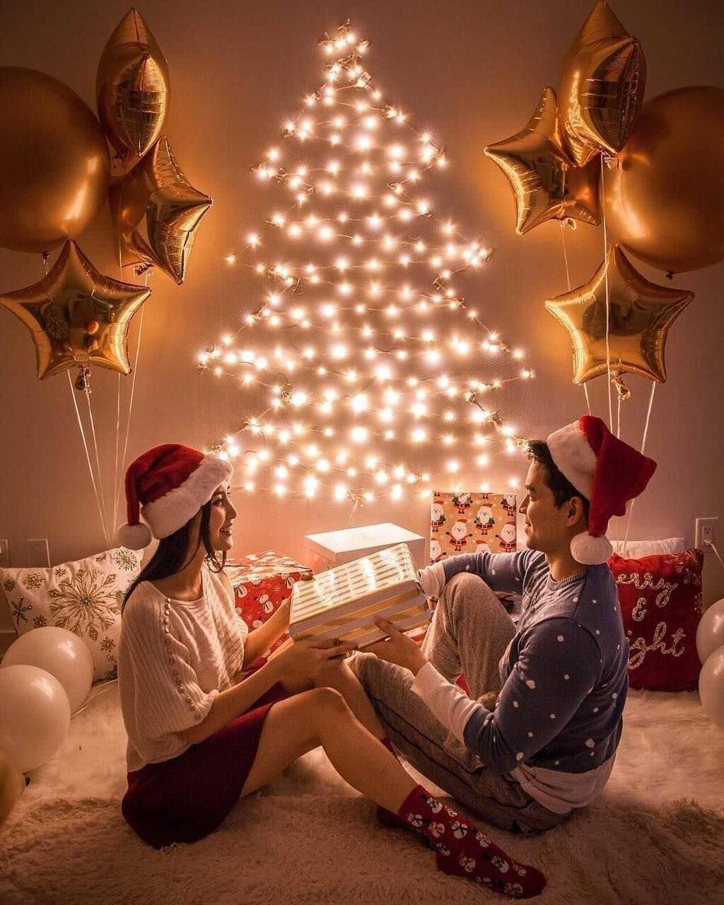 クリスマス 飾り オーナメント LED ライト クリスマスツリー サンタクロース 雑貨 部屋 ツリー 飾り付け インテリア 装飾