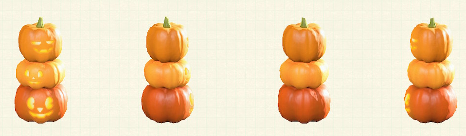 4色のかぼちゃを使ってハロウィンのアイテムをリメイク！ あつ森日記＃143- 電撃オンライン