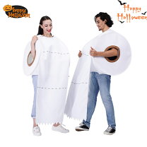 コスチューム 男女兼用 おもしろ トイレットペーパー コスプレ 仮装 ハロウィン パーティー イベント 舞台 衣装 ポリエステル製 フリーサイズAmazonmonoiiおもしろ コスプレ トイレットペーパー 着ぐるみ 面白い ハロウィン 仮装 面白 コスチューム 忘年会 衣装