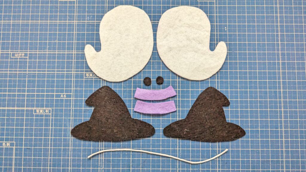 羊毛フェルト ガーランド 季節 夏 秋 七夕 ハロウィン 絵本 飾り 保育 お月見のため