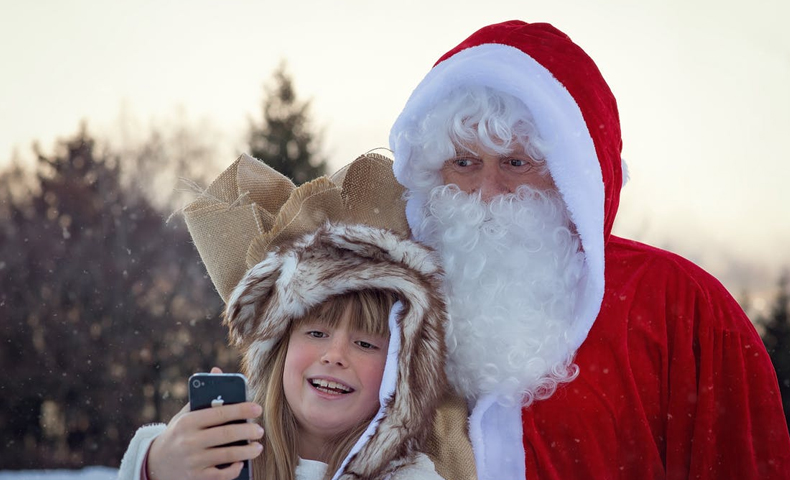 サンタさんからの手紙 英文 ＆クッキ