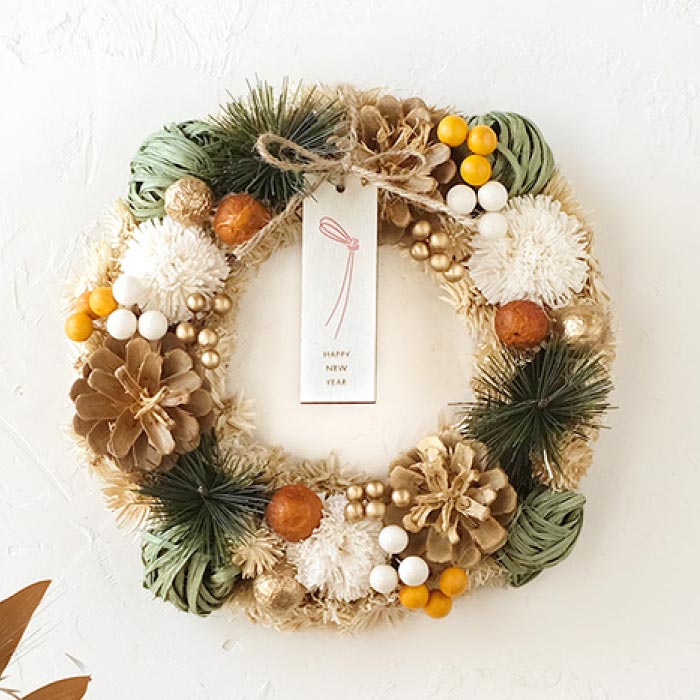 自分好みにアレンジしちゃおう 手作りお正月飾りのワークショップ : Plants and Antiques ECSERi for blog