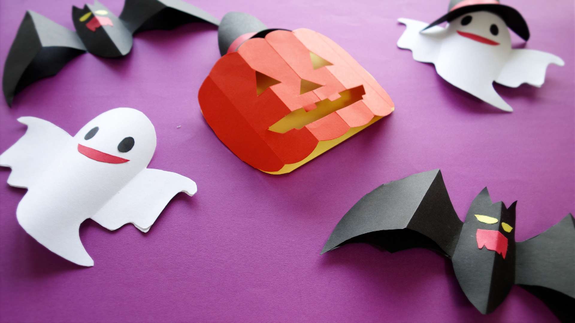 壁面に飾れる ⁠^⁠^⁠ お菓子も入る ⁠^⁠^⁠ ジャック・オー・ランタンの作り方を紹介しています🎃,ハロウィン ハロウィン飾り ,手作りハロウィン壁面製作 ,ハロウィンパーティー準備 ,子どもの作品高齢者施設,レクリエーション,やまもとえみこペーパーデコレーション