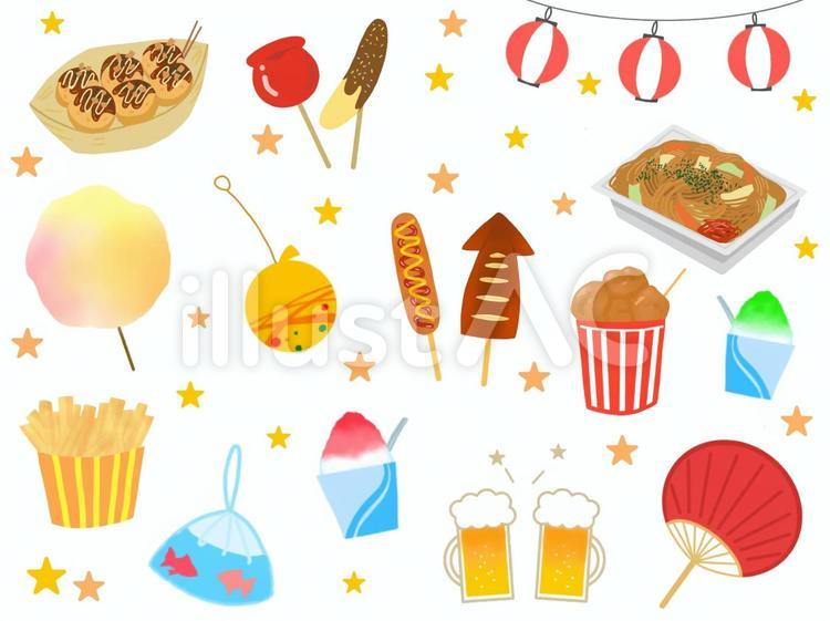 お祭り イラスト素材1886144- フォトライブラリ