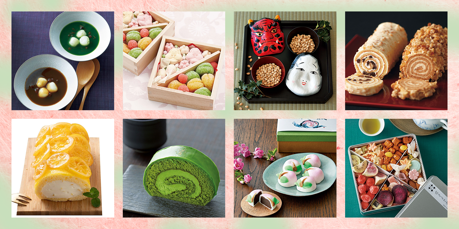 鬼さんロールスイーツレシピ