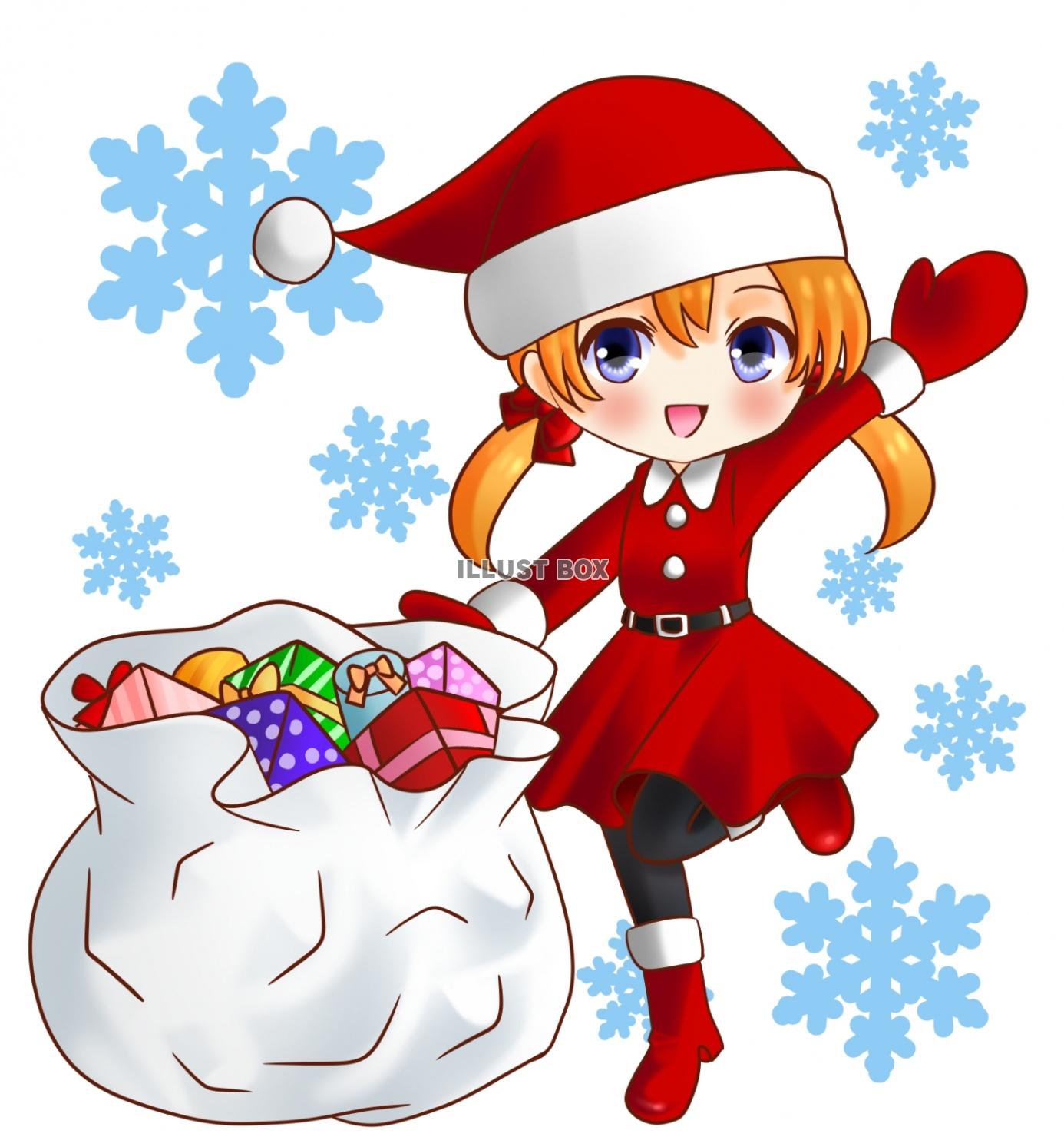 サンタクロースの女の子バンダイによる、遊びと学びのココロ育むファミリーエンタメサイト