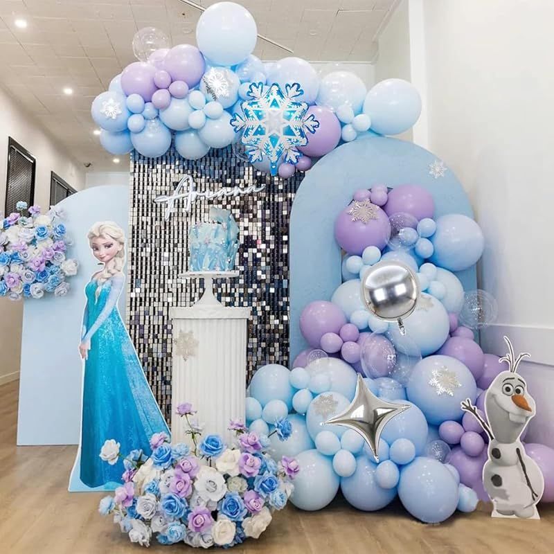 Amazon.co.jp:BAIYAOアナと雪の女王 誕生日 飾り付け アナ雪 エルサ 女の子 誕生日飾り付け プリンセス 娘 バルーン 風船バースデーバルーン ハッピー 飾り お祝い 子供の日 イベント 飾りセット お子様の誕生日 パーティー ベビーシャワー 子供 学校パーティー