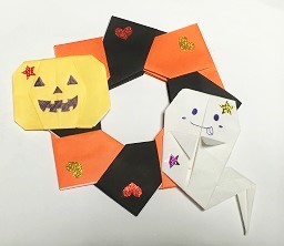̗̀お得なセット売り ̖́-ハロウィン くいしんぼうおばけ とんとんとんどなたです？ 保育教材 出し物 誕生会 おもちゃ・人形 小さなえくぼ。 通販16691382Creema クリーマ