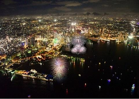 横浜開港祭の花火大会GANREF