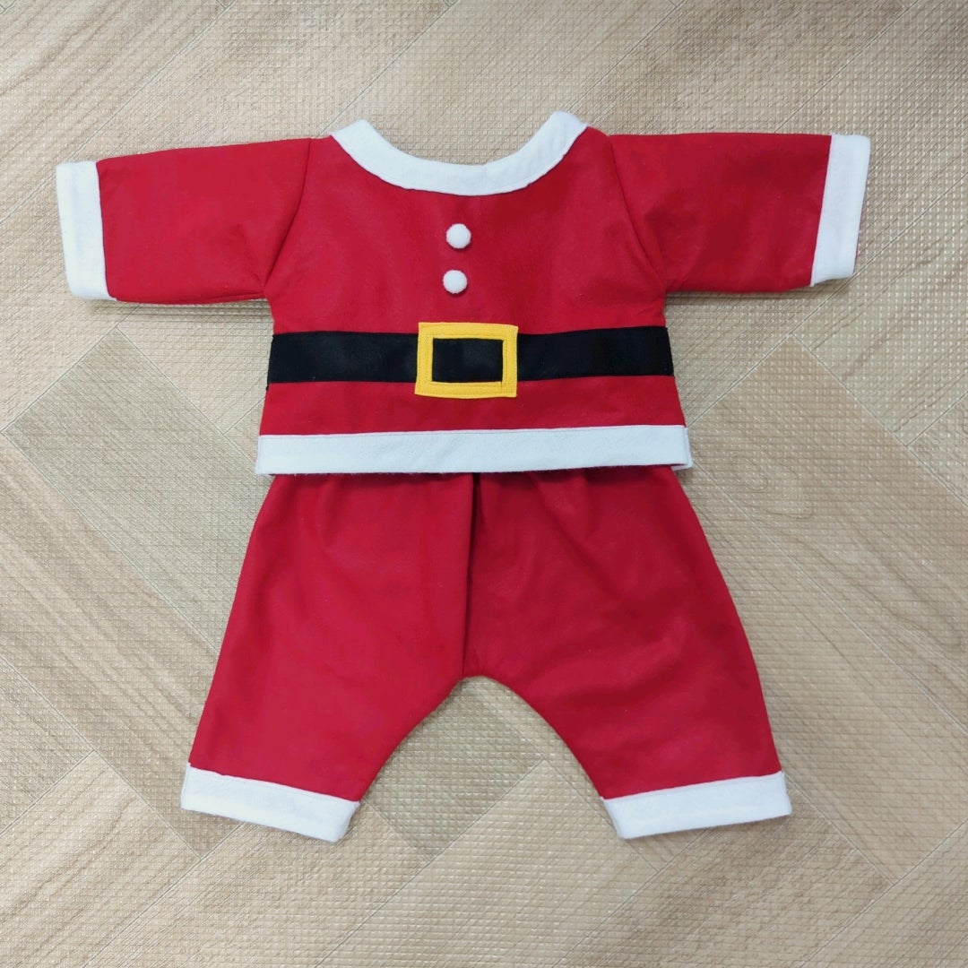 縫わない！型紙なし！ 簡単手作り♪フェルトで作る 子供用クリスマスコスチュームの作り方♪ 100均DIYで手縫いなし！劇の衣装にもピッタリ！針と糸の要らないサンタ服♪雪見日和