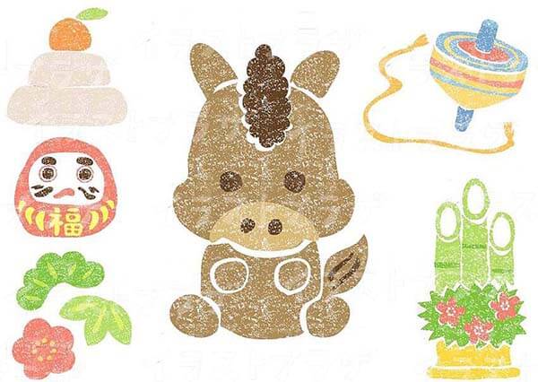 2024年の年賀状 辰年 干支 年賀のテンプレートのイラスト素材103281497- PIXTA