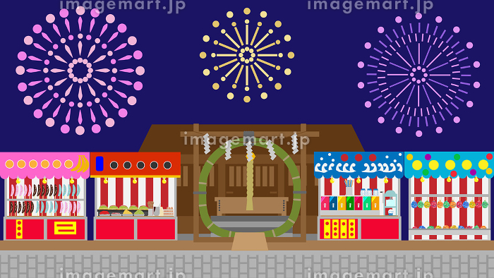 お祭りイラスト・画像・テンプレート