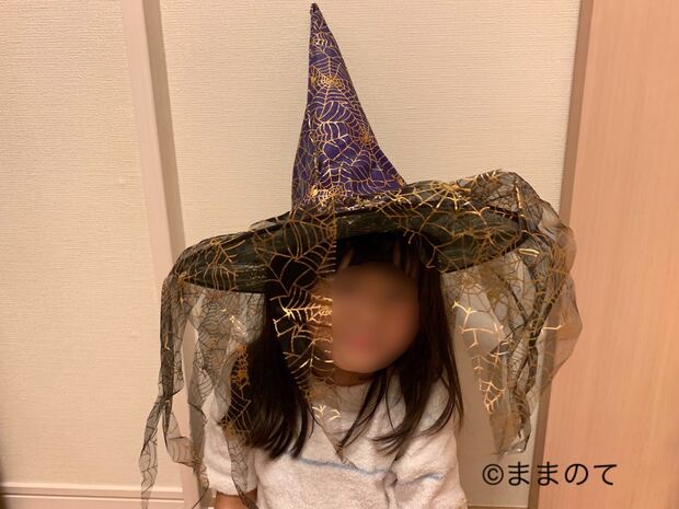 ハロウィン 魔女子供 手作り 衣装TikTok