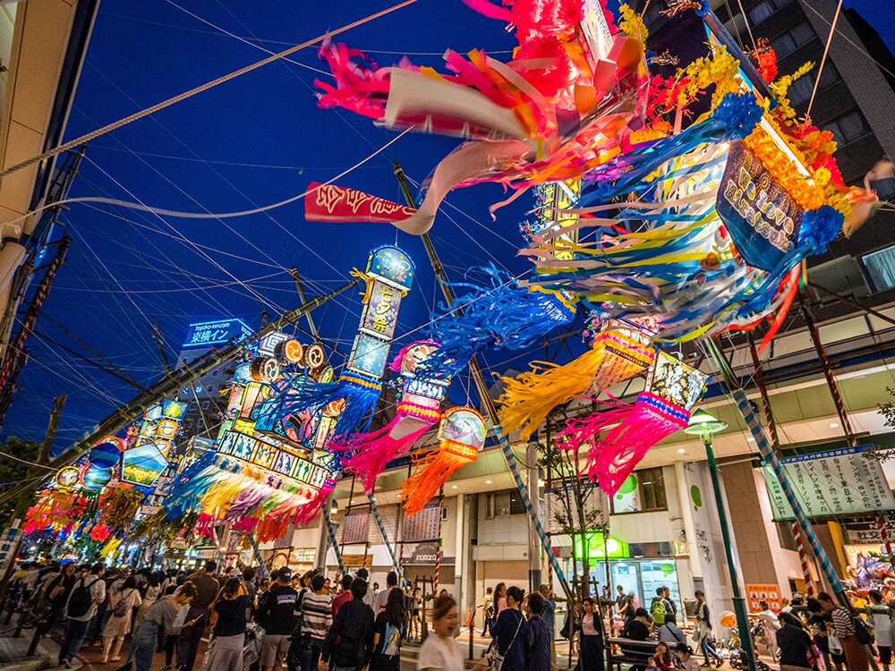 日本三大七夕まつりの写真素材 - PIXTA