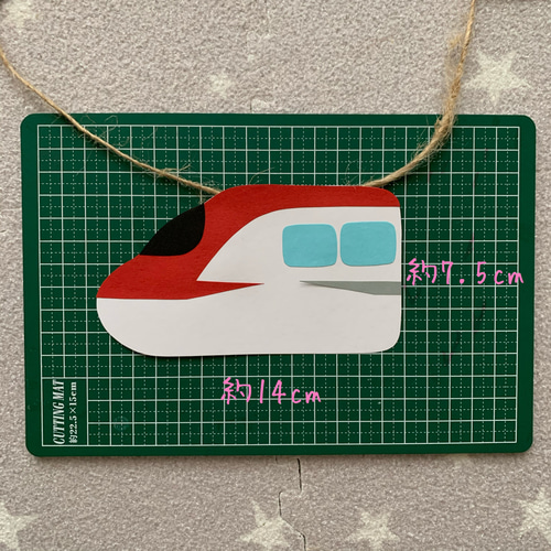 新幹線のアイシングクッキーお誕生日ケーキの飾り プラレール │アイシングクッキー専門店 Blue de roi ～ブルードロワ～