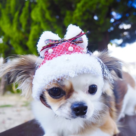 フェルトで作るサンタ帽子 Vol.2 無料型紙＆作り方 手作りおままごと手芸＊あまなつのフェルトキッチン＊