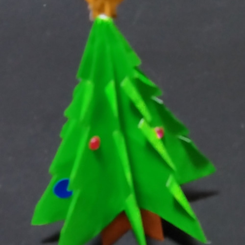 クリスマス工作 折り紙ツリー☆LEE