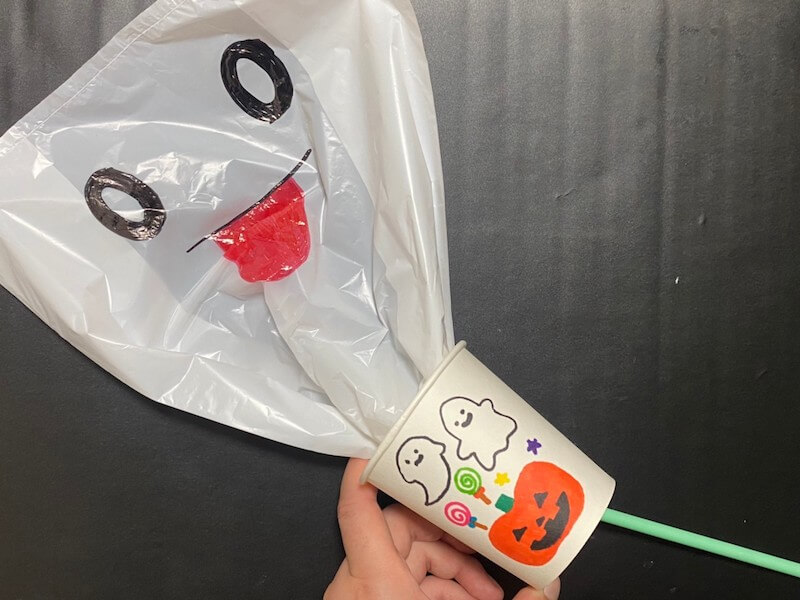 ハロウィンバッグを作りました☆チコナーサリー 保育園＆ネイルサロン