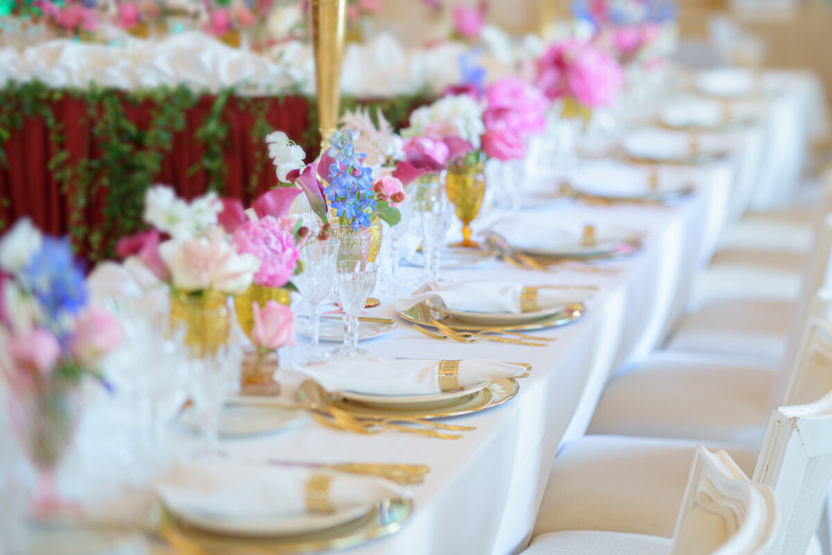 プランナー厳選！結婚式おしゃれテーブルコーディネートアイデアご紹介プロフィールムービー学園