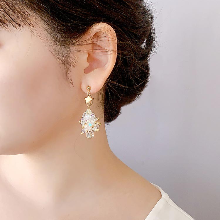 楽天市場 クリスマスモチーフピアス サンタ シルバー925 ポスト部分:S925 ゴールド 女子会 デート 大人女子 レディース 送料無料 Mimiみみミミ ap163 : Mimi