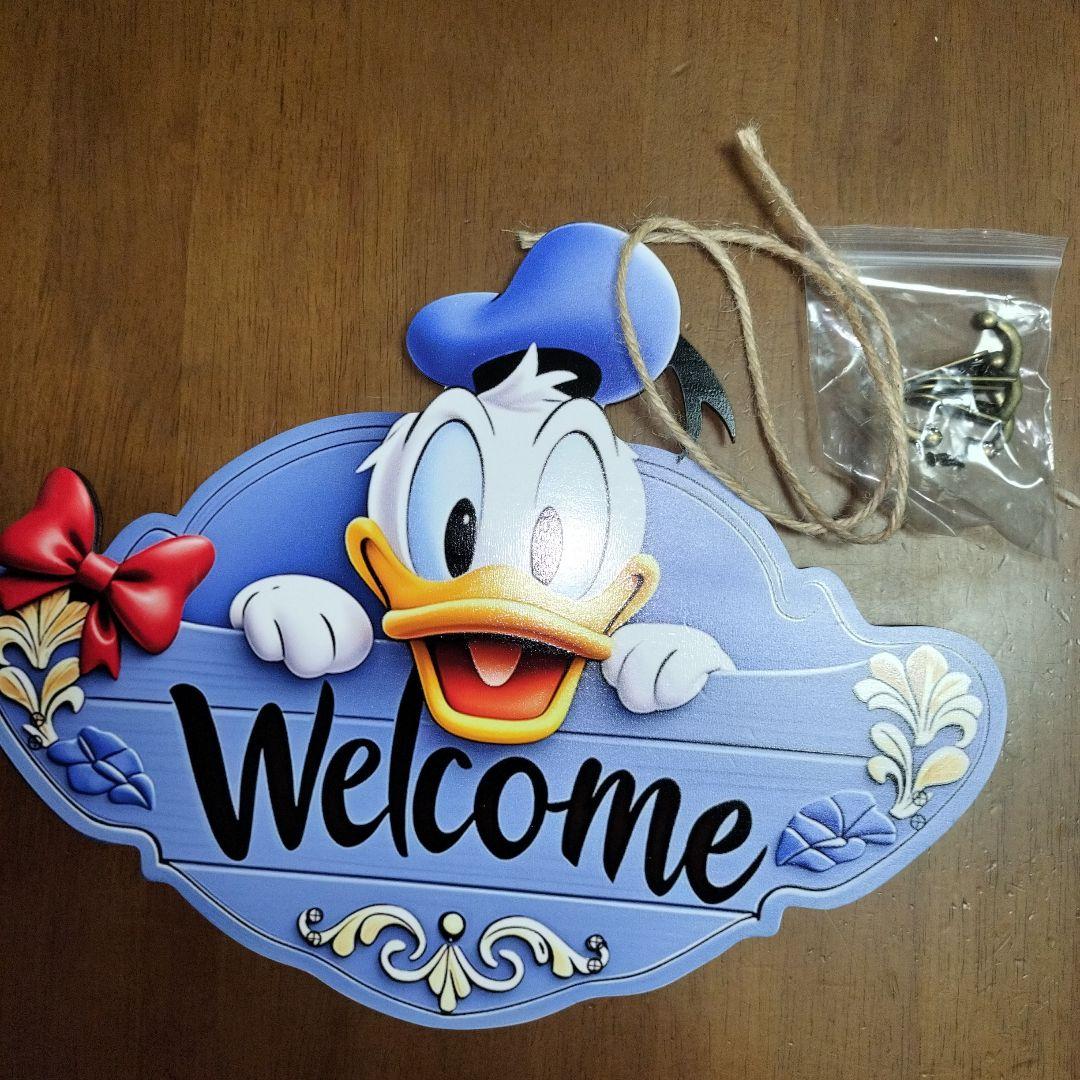 インテリア壁装飾に適したディズニーミッキーウェルカムサイン - メルカリ