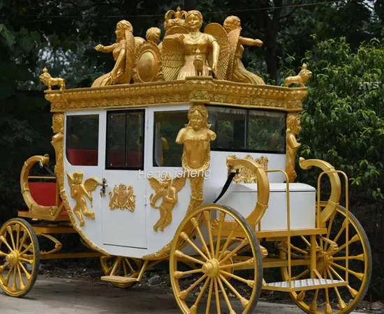 リヤドロ 幸福へと続く道 結婚式 ウェディング 馬車 白馬 世界限定制作数500