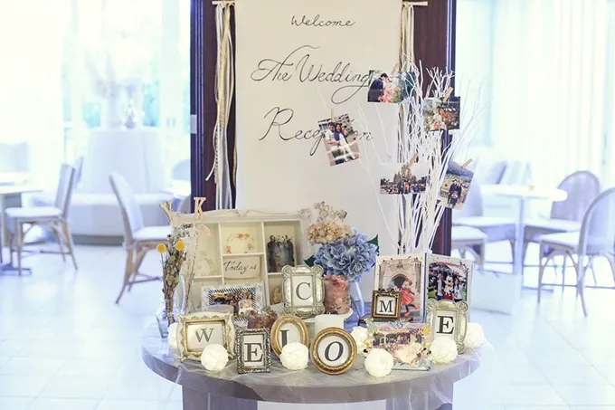 結婚式のウェルカムスペース、何を飾る？アイテムから演出のコツまで実例で紹介結婚ラジオ結婚スタイルマガジン