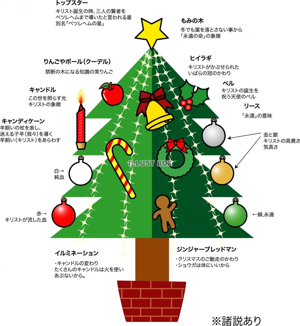 2025年クリスマスツリーを出す日・片付ける日はいつ？ツリーの飾りの意味とは