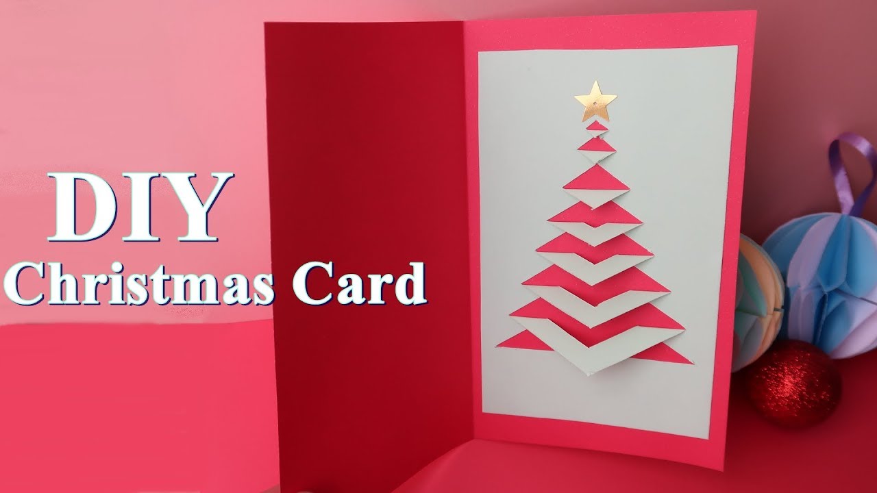 立体のクリスマスカードの作り方！おしゃれに可愛く手作りしよう♪