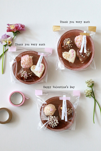 バレンタインラッピング 100均グッズを使った包み方アイデアPrettyOnline