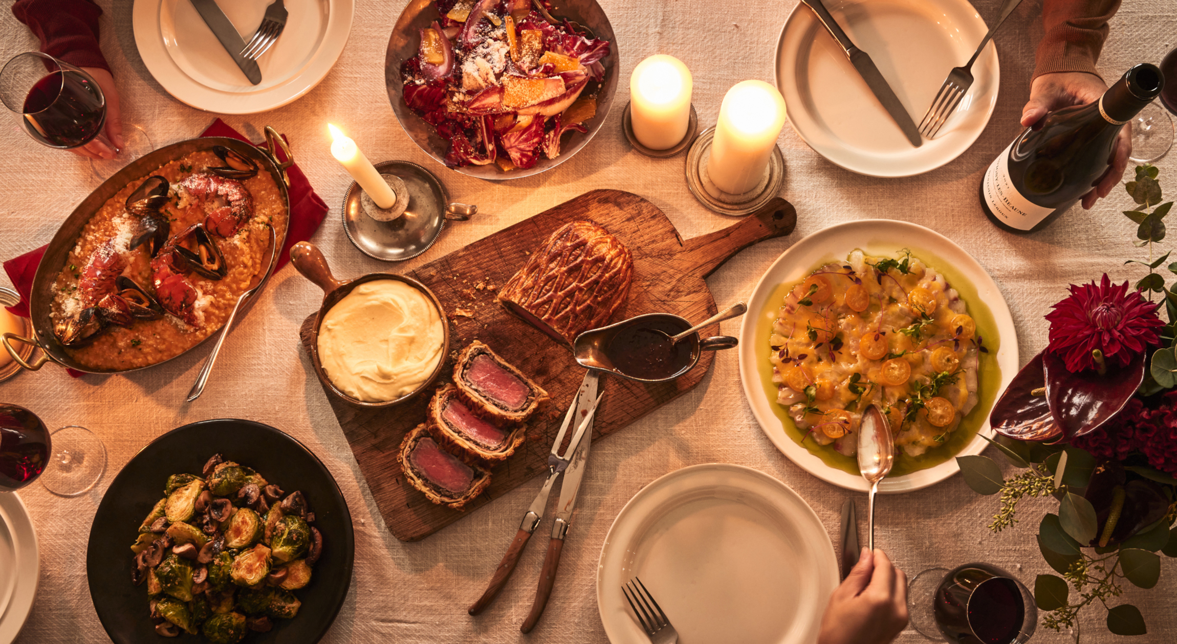 ６品 １時間半で作るクリスマスディナー♪