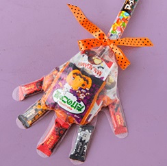 一度やってみたかったハロウィンのお菓子ラッピング横浜市都筑区北山田徒歩2分のカリグラフィー＆モダンカリグラフィー教室 癒しのリラックスカリグラフィー教室