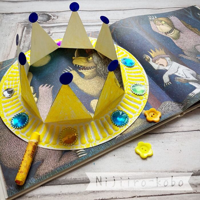 お正月工作 紙皿で！のぼり龍モビールにじいろ工房