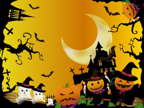 🎃無料ダウンロードして『ハロウィンの壁面』を簡単に作っちゃおう！🎃 いつも見てくださってありがとうございます👻💙👻リクエストでもいただいていたので『ハロウィン』の壁面を増やしてみました！ プロフィールに載っているホームページに飛び『10月』をタップすると