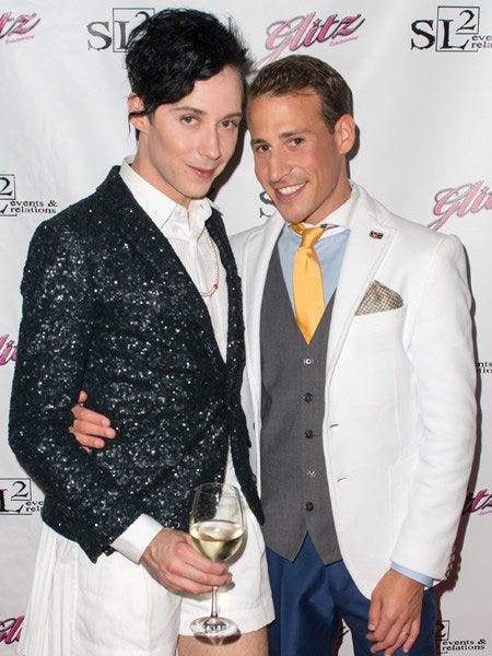 写真 「氷上のプリンス」ジョニー・ウィアー、同性婚のパートナーと結婚2年で離婚へ - セレブ＆ゴシップ - ニュース クランクイン