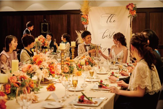 結婚式・披露宴にテーマカラーを取り入れておしゃれ空間に - 徳島の結婚式場 パークウエストン PARKWESTON