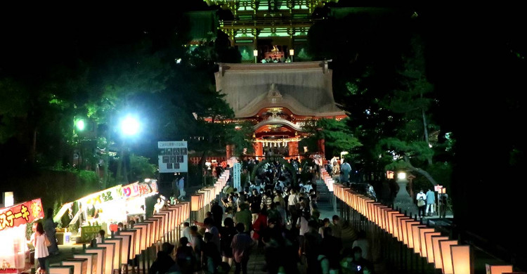 2025鶴岡八幡宮のぼんぼり祭 夏越祭・立秋祭・実朝祭 ～鎌倉の夏～