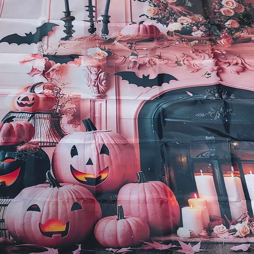 完売品 ☆ファミリア ハロウィン タペストリー☆可愛い ホームパーティー お家