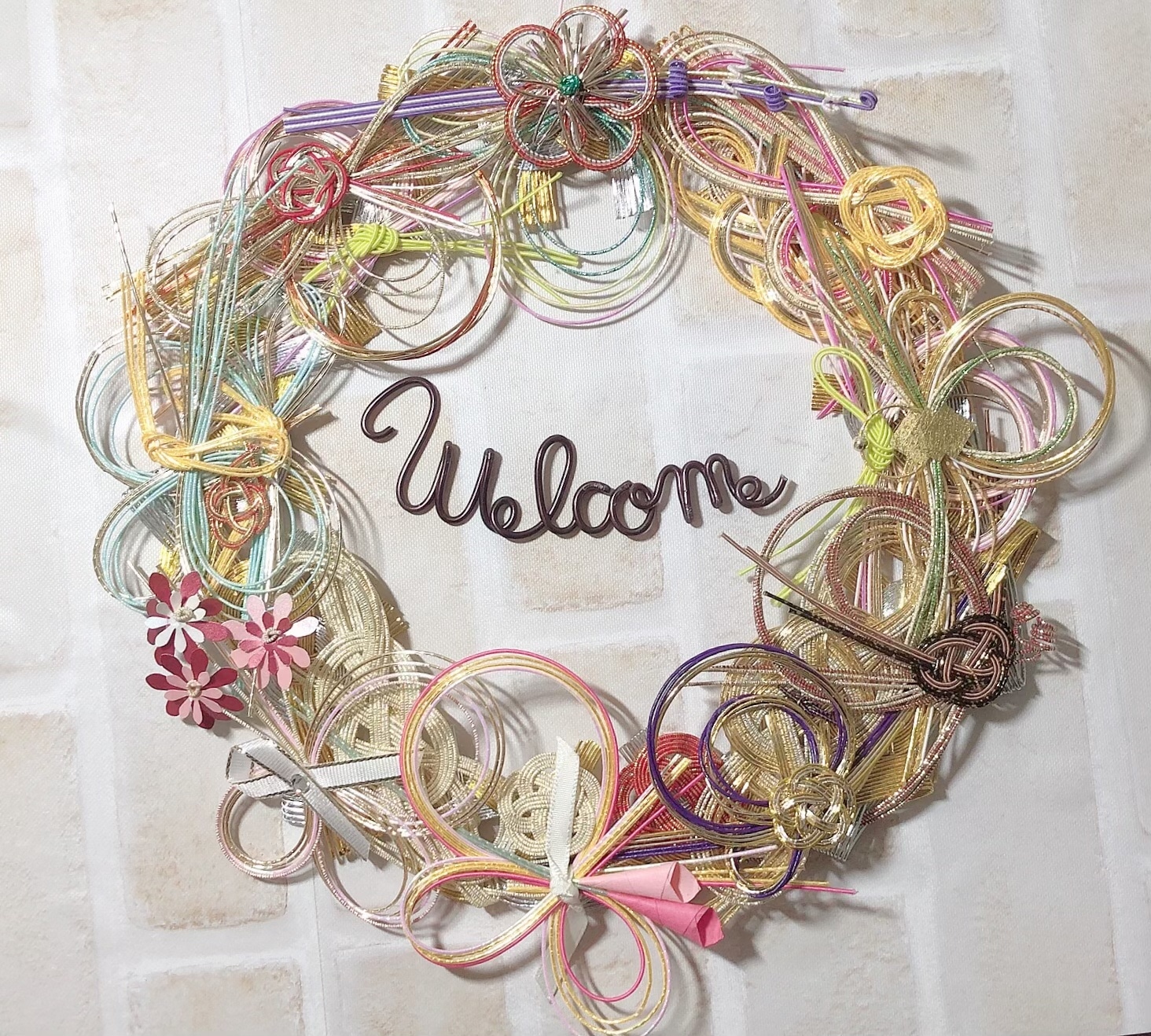 リース 額入れbyコヨリコヨリ～ご祝儀袋 水引リメイク～ powered by BASE