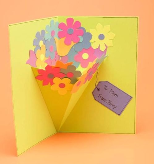 誕生日飛び出すメッセージカード作り方TikTok