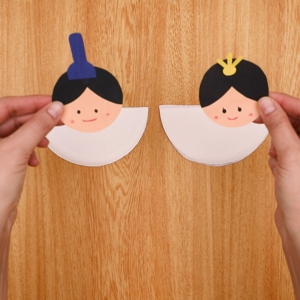 紙皿でつくる簡単おひなさま保育士を応援する情報サイト 保育と暮らしをすこやかに ほいくらし