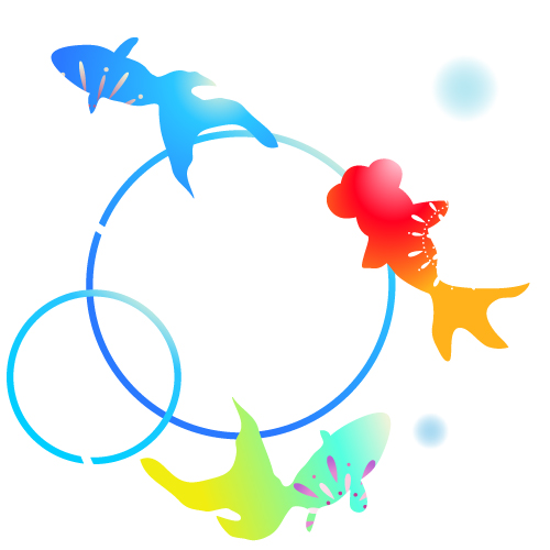 暑中見舞いを兼ねたお礼状・金魚1: お礼の手紙の書き方