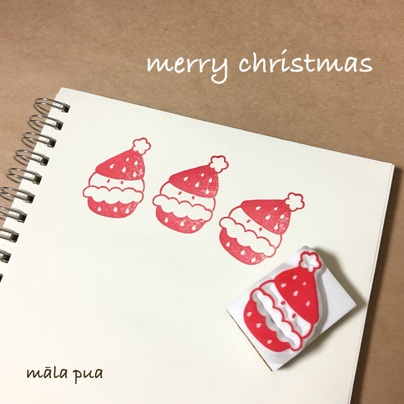 印刷用簡易ページ キャンドルロールケーキと苺サンタさんスイーツレシピ