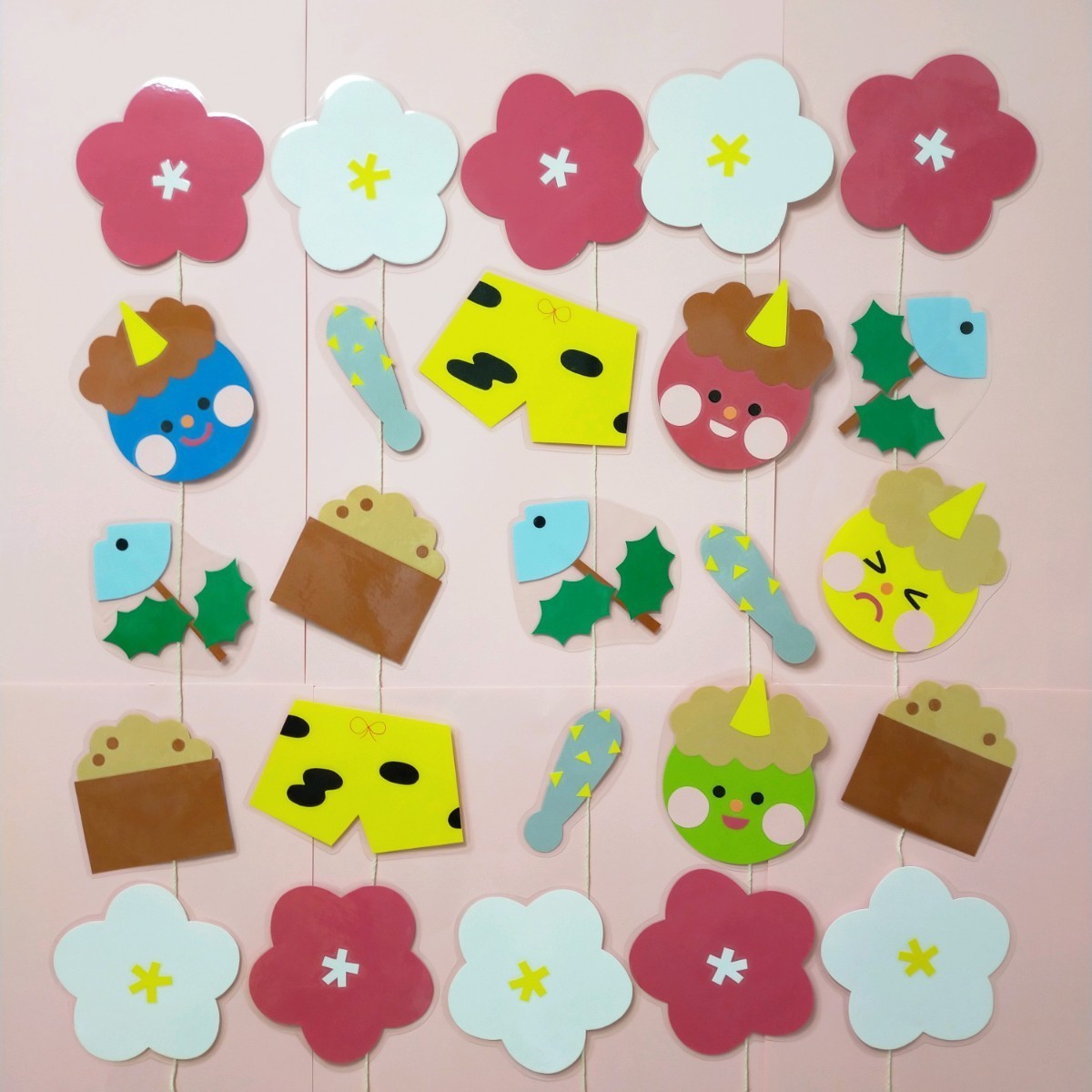 👹節分の壁面👹 毎年のことながら、お正月が終わったと思ったらもうすぐに恵方巻きの飾り付けがあちらこちらに 。次から次へと行事がやってきますね〜💦 なんだか色々と追いつけません 💦節分せつぶん節分製作節分祭節分の日節分👹豆まき豆鬼行事